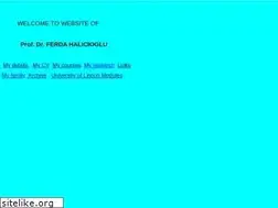 Sites similar to ferda-halicioglu.com