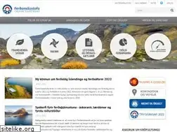 Sites similar to ferdamalastofa.is