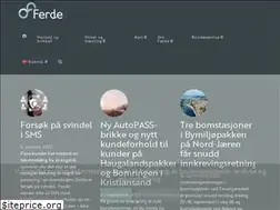 Sites similar to ferde.no