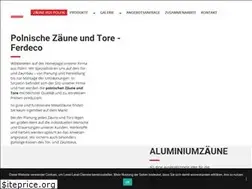 Sites similar to ferdeco.de