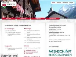 Sites similar to ferden.ch