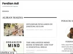 Sites similar to ferdianadi.com