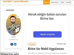 Sites similar to ferdikoca.com.tr