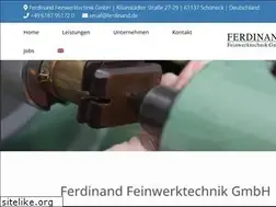 Sites similar to ferdinand.de