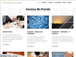 Sites similar to ferdowsilegal.com