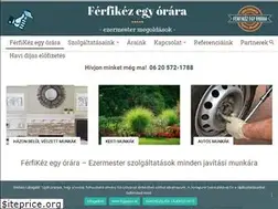 Sites similar to ferfikezegyorara.hu
