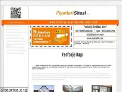 Sites similar to ferforje-kapi.fiyatlarisitesi.com