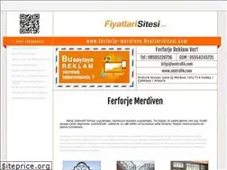 Sites similar to ferforje-merdiven.fiyatlarisitesi.com