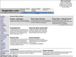 Sites similar to fergeruter.com
