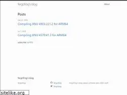 Sites similar to fergofrog.com