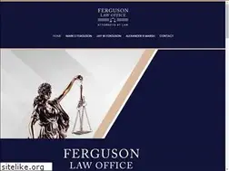 Sites similar to fergusonlawoffice.net