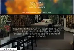 Sites similar to fergusonsframeandgallery.com