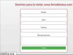 Sites similar to feriadetulua.com