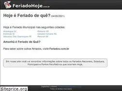 Sites similar to feriadohoje.com.br
