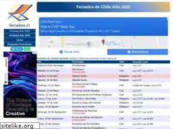 Sites similar to feriados.cl