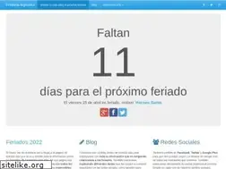 Sites similar to feriadosargentina.com