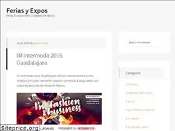 Sites similar to feriasyexpos.com