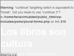 Sites similar to feriavirtualdellibro.es