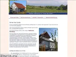 Sites similar to ferien-bei-gulde.de