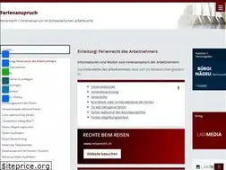 Sites similar to ferienanspruch.ch