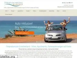 Sites similar to feriendomizile-griechenland.de