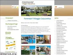 Sites similar to feriendorf-villagio-calycanthus.de