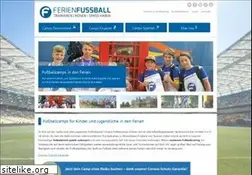 Sites similar to ferienfussball.de