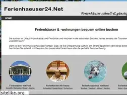 Sites similar to ferienhaeuser24.net
