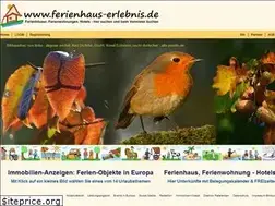 Sites similar to ferienhaus-erlebnis.de