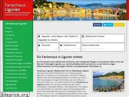 Sites similar to ferienhaus-ligurien.de