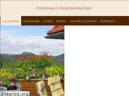 Sites similar to ferienhaus-panoramahoehe.de