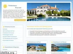 Sites similar to ferienhaus-pool.net
