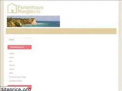 Sites similar to ferienhaus-ruegen.de