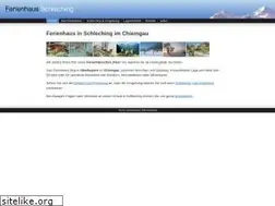 Sites similar to ferienhaus-schleching.de