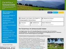 Sites similar to ferienhaus-schwarzwald.de