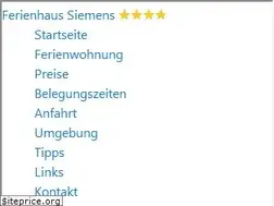 Sites similar to ferienhaus-siemens.de