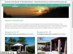 Sites similar to ferienhaus-sint-maartenszee.de