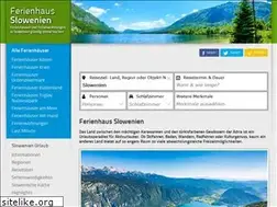 Sites similar to ferienhaus-slowenien.online