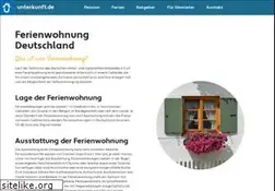 Sites similar to ferienhaus.unterkunft.de
