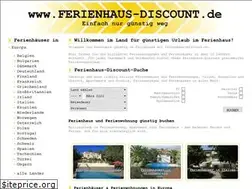 Sites similar to ferienhausdiscount.de