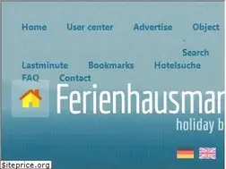 Sites similar to ferienhausmarkt.com