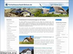 Sites similar to ferienhausurlaub-ostsee.de