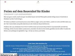Sites similar to ferienhof-hasenkammer.de