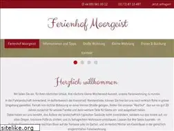 Sites similar to ferienhof-moorgeist.de