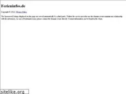 Sites similar to ferieninfos.de