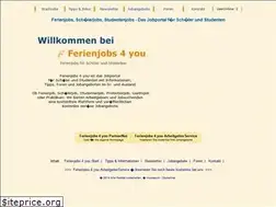 Sites similar to ferienjobs.de