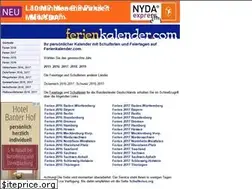 Sites similar to ferienkalender.com