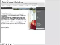 Sites similar to ferienwohnung-fabricius.de