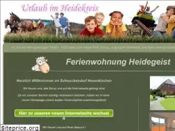 Sites similar to ferienwohnung-heidegeist.de