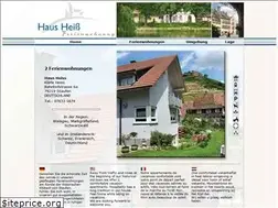 Sites similar to ferienwohnung-heiss.de